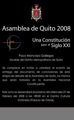 Asamblea de Quito 2008